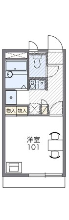 星田駅 徒歩13分 1階の物件間取画像